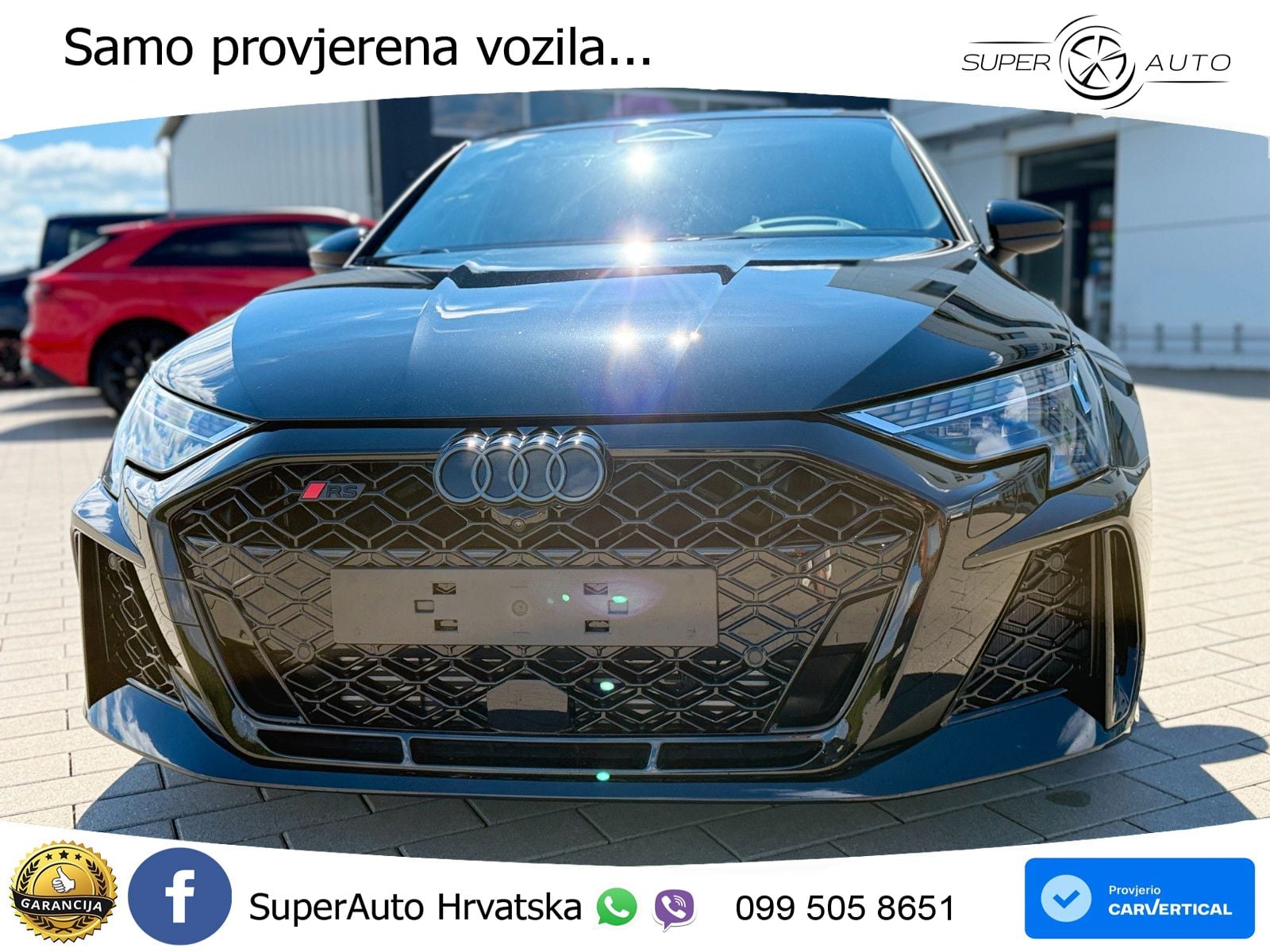 Audi RS3 Sedan 2.5 TFSI (400 KS) quattro S tronic LED+GR SJED+ACC