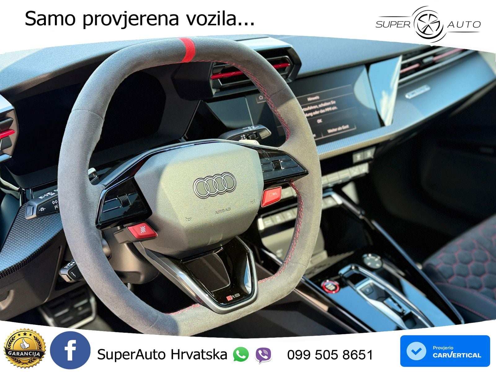 Audi RS3 Sedan 2.5 TFSI (400 KS) quattro S tronic LED+GR SJED+ACC