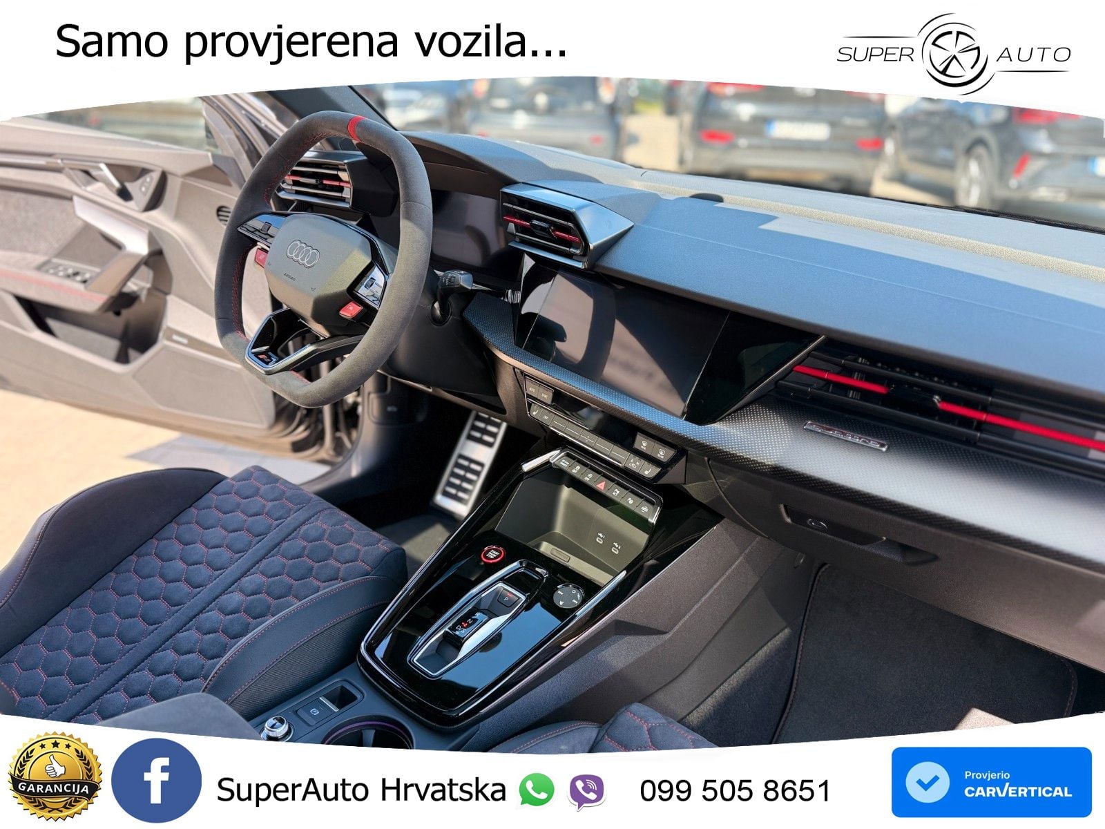 Audi RS3 Sedan 2.5 TFSI (400 KS) quattro S tronic LED+GR SJED+ACC