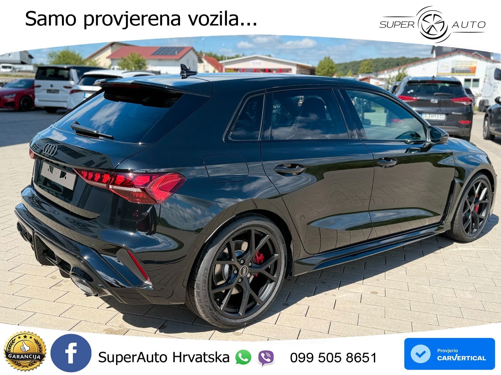 Audi RS3 Sedan 2.5 TFSI (400 KS) quattro S tronic LED+GR SJED+ACC