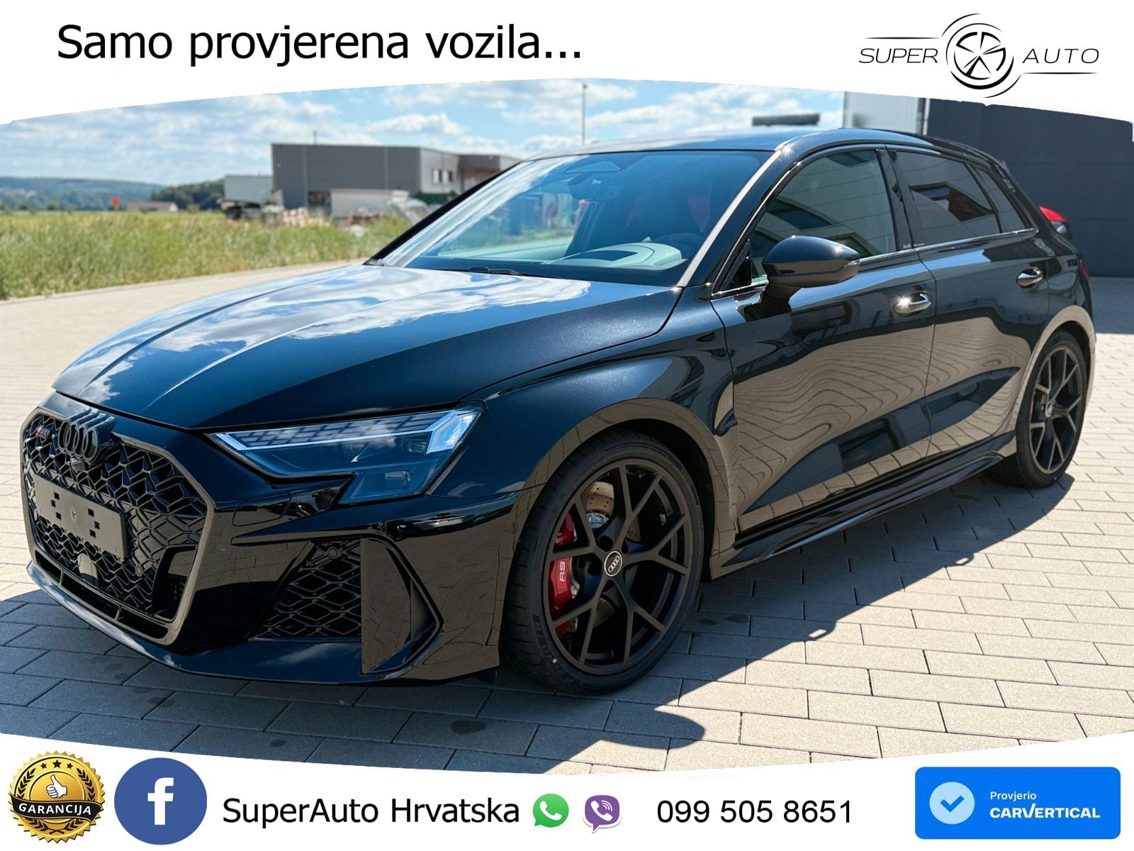 Audi RS3 Sedan 2.5 TFSI (400 KS) quattro S tronic LED+GR SJED+ACC