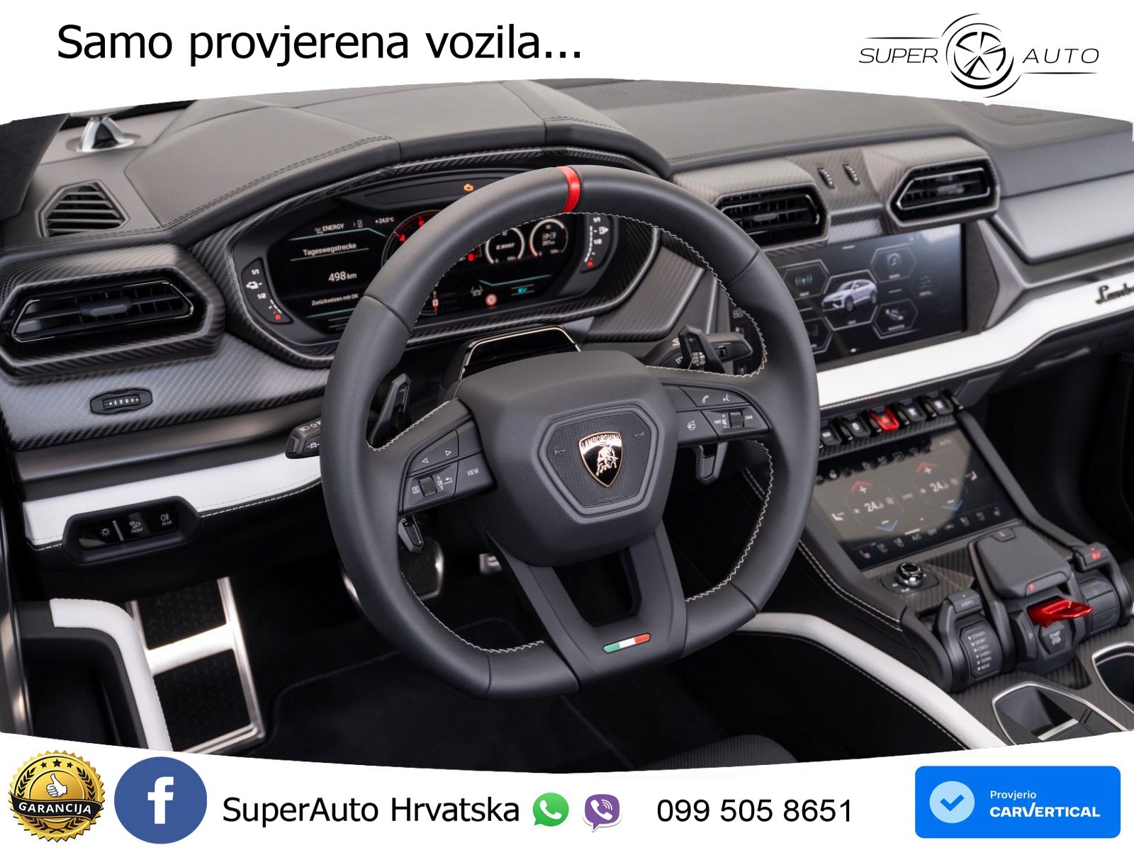 Lamborghini Urus SE 4.0 V8 (800 KS) 4WD Automatic LED+GR SJED+ACC