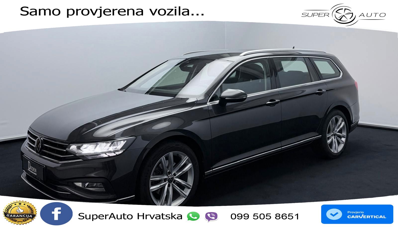 Volkswagen Passat Variant 2.0 TSI (190 KS) DSG Elegance LED+GR SJED+ACC