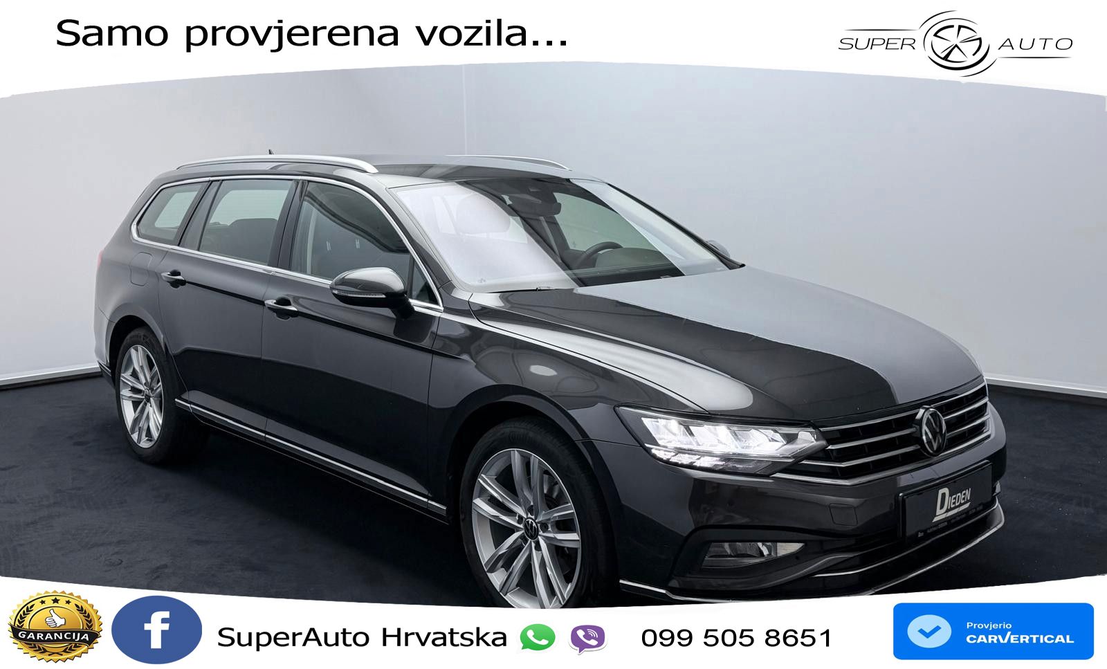 Volkswagen Passat Variant 2.0 TSI (190 KS) DSG Elegance LED+GR SJED+ACC
