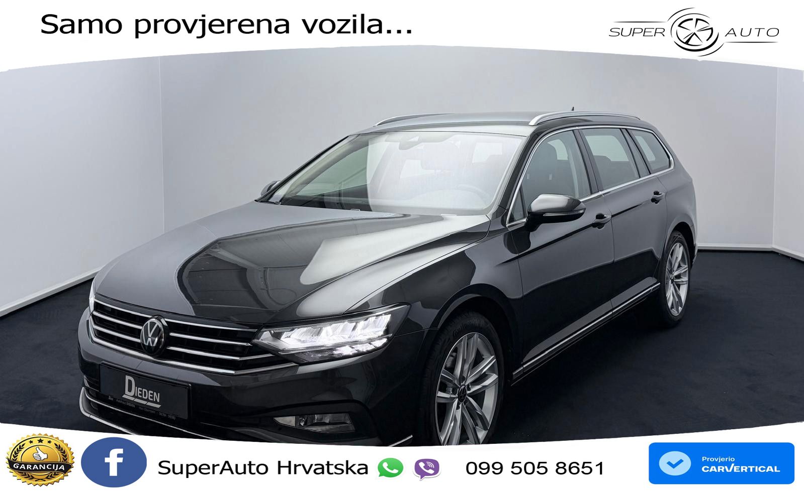 Volkswagen Passat Variant 2.0 TSI (190 KS) DSG Elegance LED+GR SJED+ACC