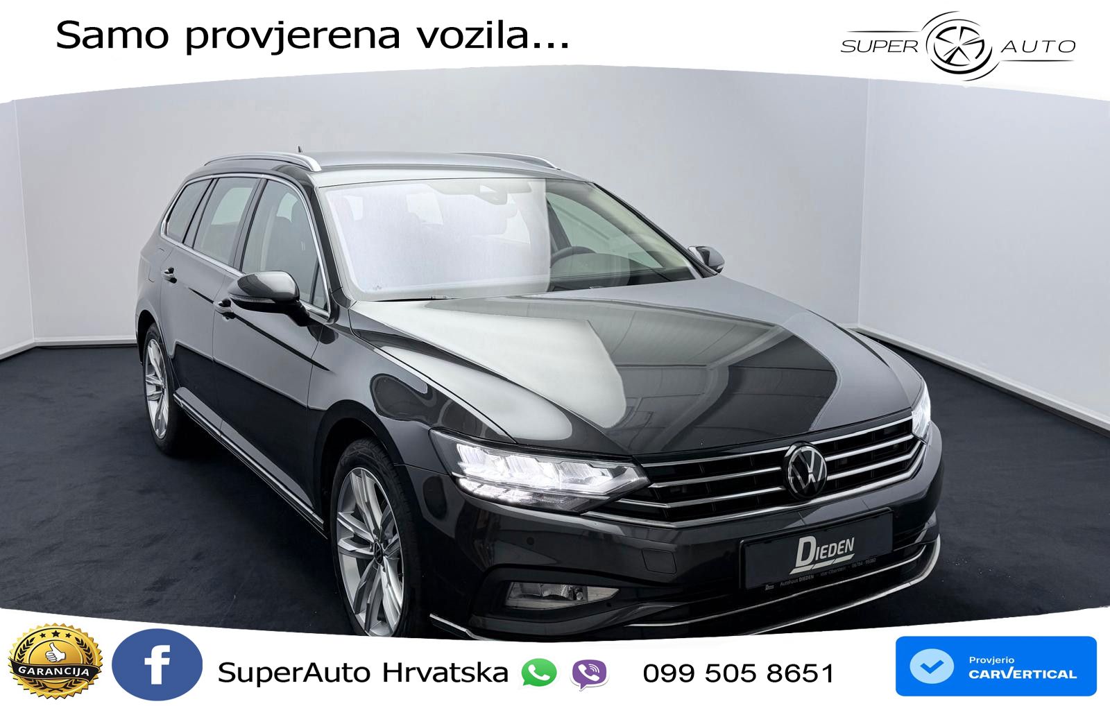 Volkswagen Passat Variant 2.0 TSI (190 KS) DSG Elegance LED+GR SJED+ACC
