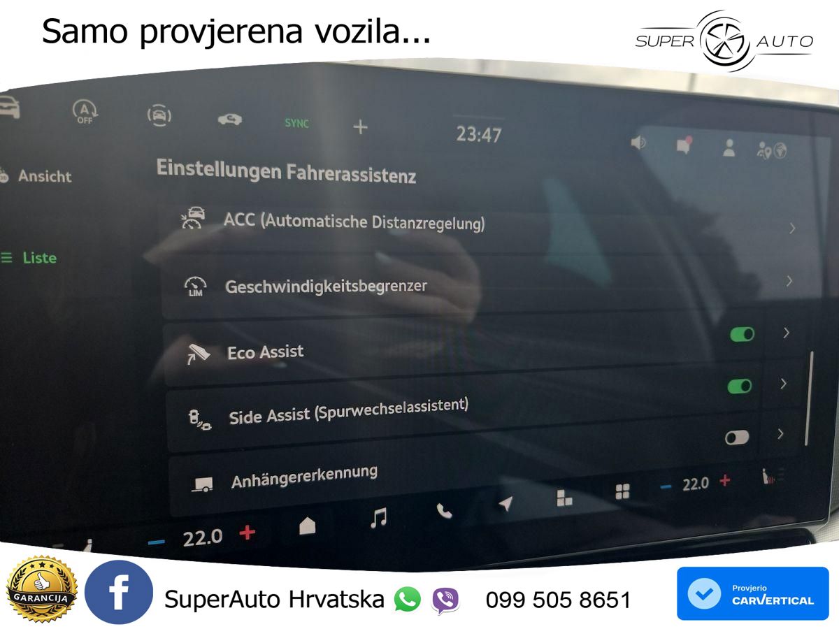 Škoda Octavia Combi 2.0 TDI (150 KS) DSG Selection LED+GR SJED+ACC