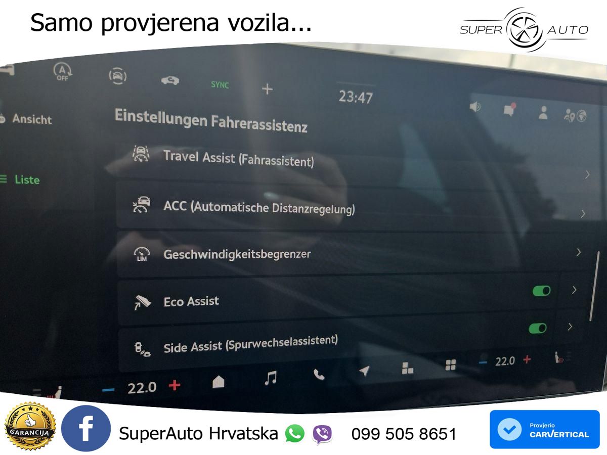 Škoda Octavia Combi 2.0 TDI (150 KS) DSG Selection LED+GR SJED+ACC