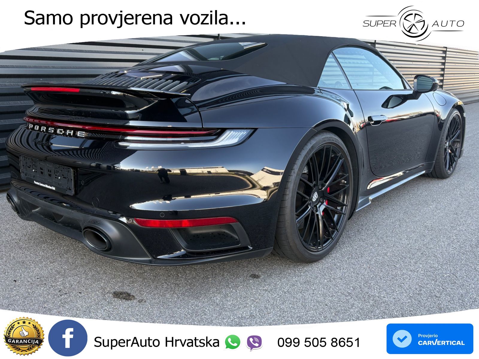 Porsche 911 Turbo Cabriolet 3.8 (580 KS) PDK ACC+GR SJED+360+PANO