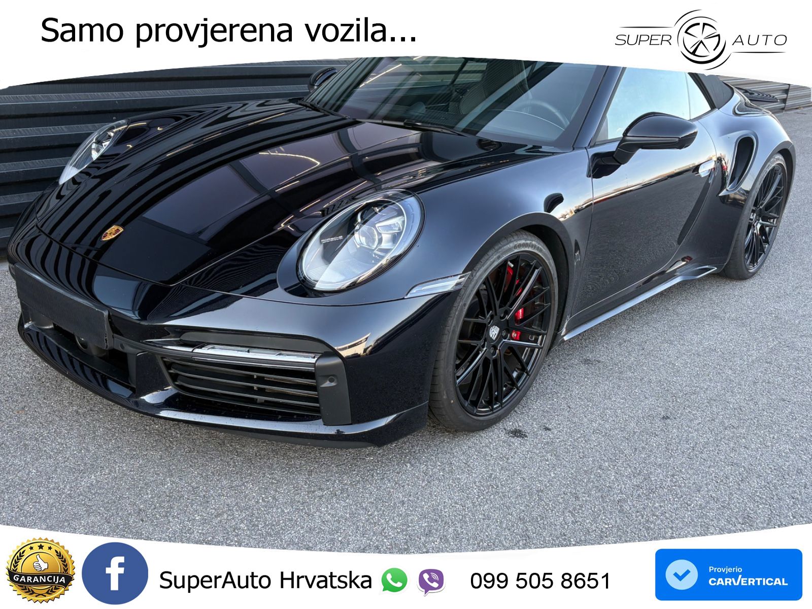 Porsche 911 Turbo Cabriolet 3.8 (580 KS) PDK ACC+GR SJED+360+PANO