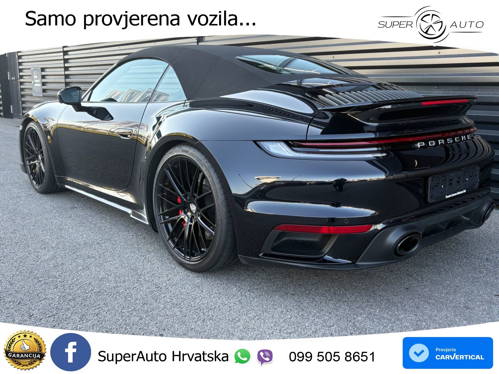 Porsche 911 Turbo Cabriolet 3.8 (580 KS) PDK ACC+GR SJED+360+PANO