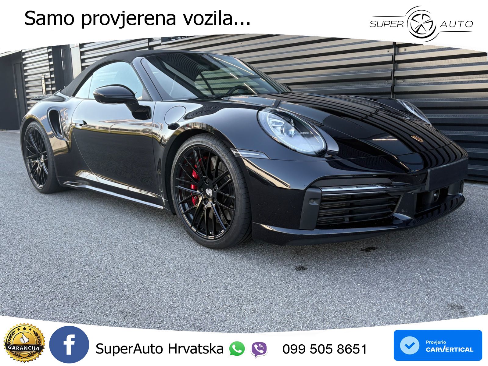 Porsche 911 Turbo Cabriolet 3.8 (580 KS) PDK ACC+GR SJED+360+PANO