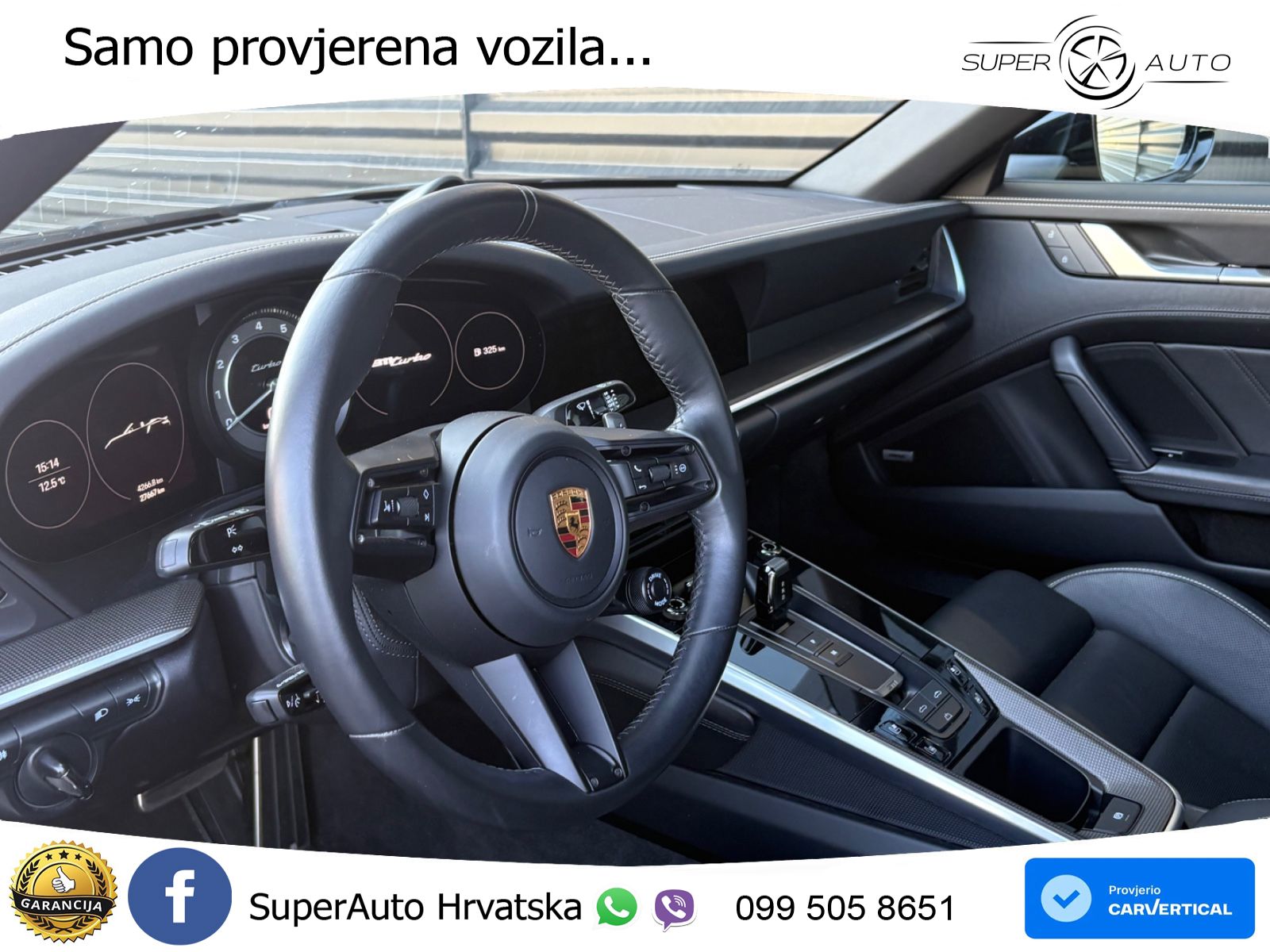 Porsche 911 Turbo Cabriolet 3.8 (580 KS) PDK ACC+GR SJED+360+PANO