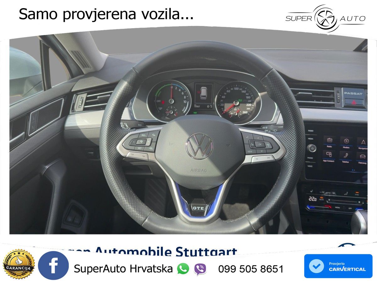 Volkswagen Passat Variant GTE 1.4 TSI (218 KS) DSG LED+GR SJED+ACC