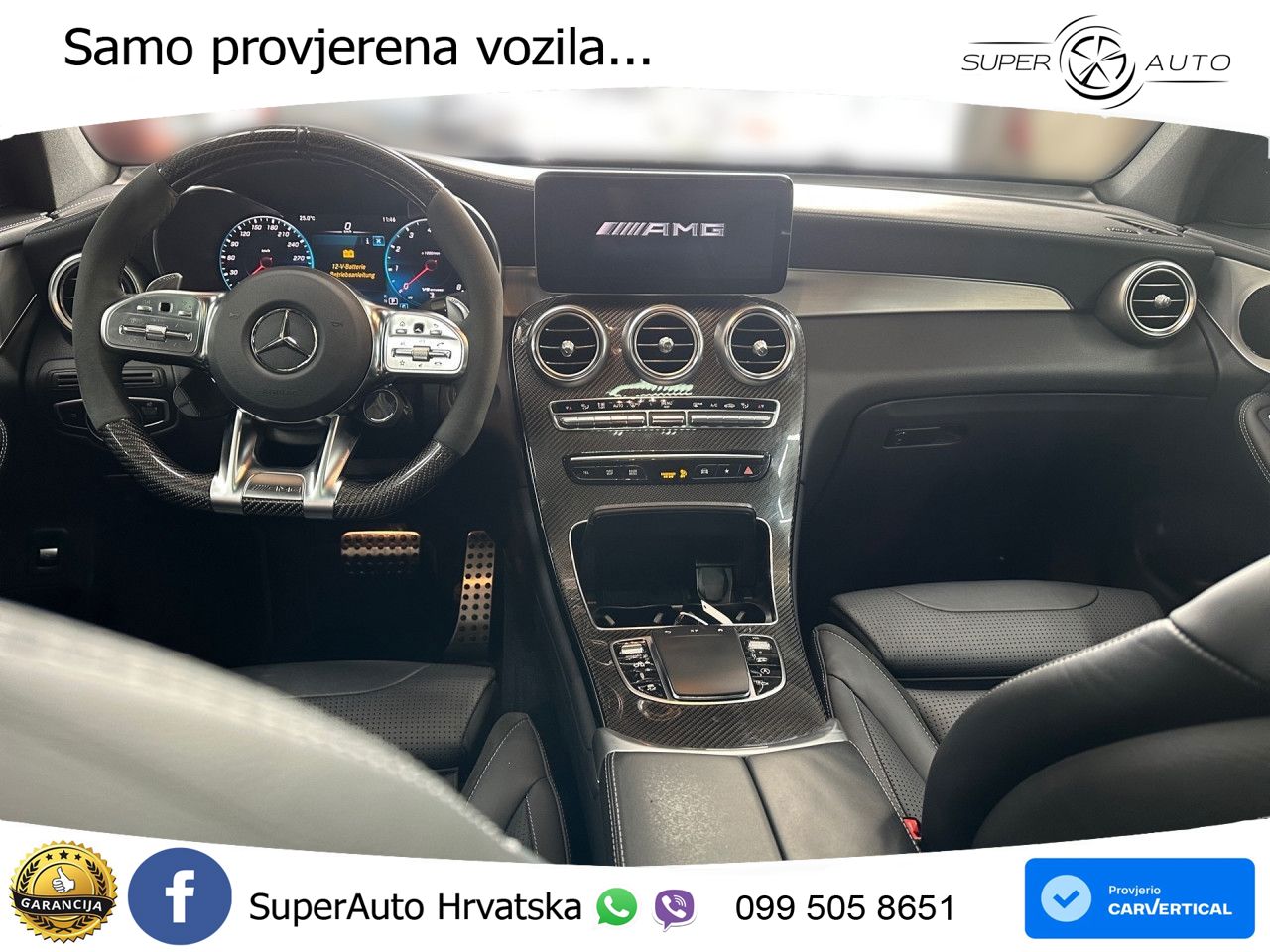 Mercedes AMG GLC 63 S V8 (510 KS) 4MATIC+ MCT LED+GR SJED+ACC