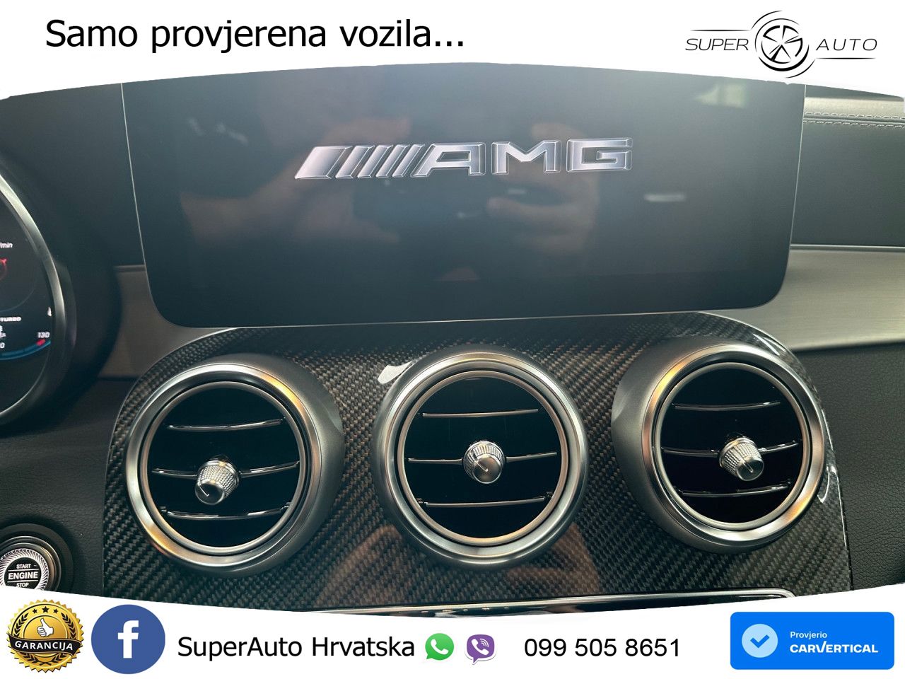 Mercedes AMG GLC 63 S V8 (510 KS) 4MATIC+ MCT LED+GR SJED+ACC