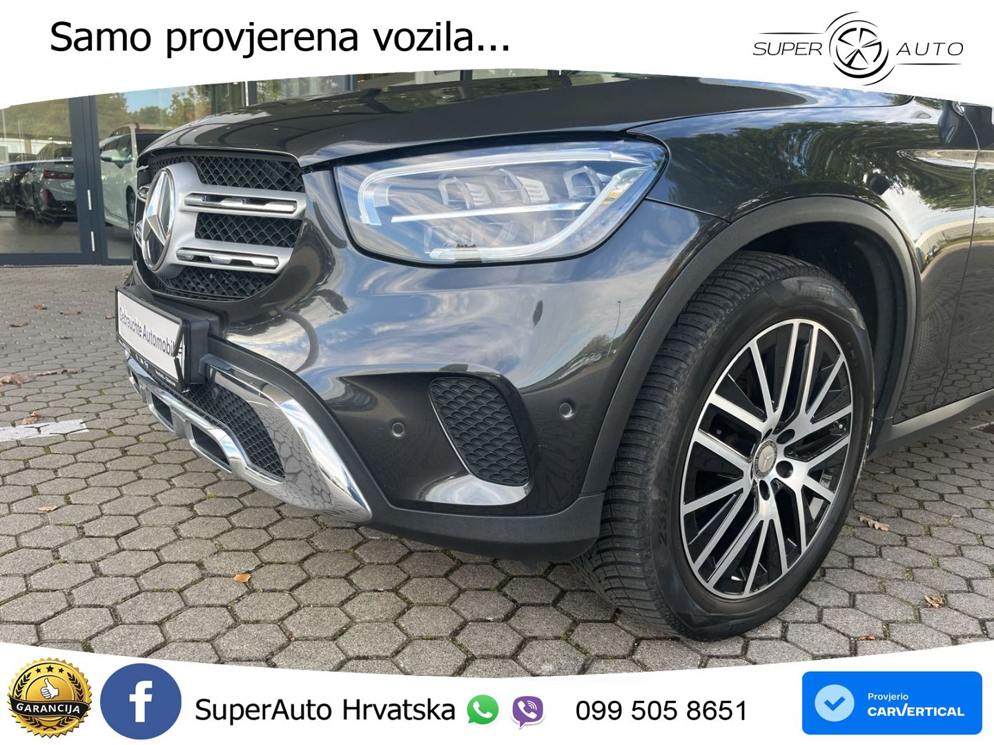 Mercedes GLC 220d (194 KS) 4MATIC G-TRONIC LED+GR SJED+ACC