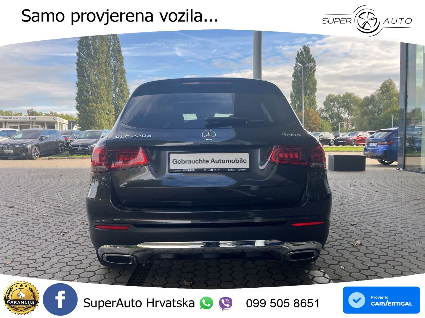 Mercedes GLC 220d (194 KS) 4MATIC G-TRONIC LED+GR SJED+ACC