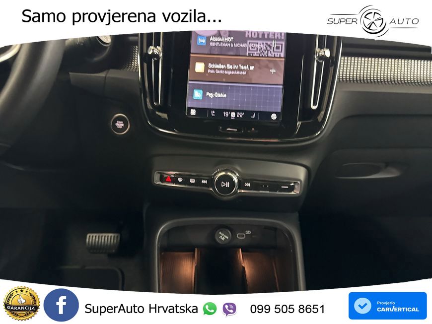Volvo XC40 2.0 B3 163 KS Automatic LED+GR SJED+ACC