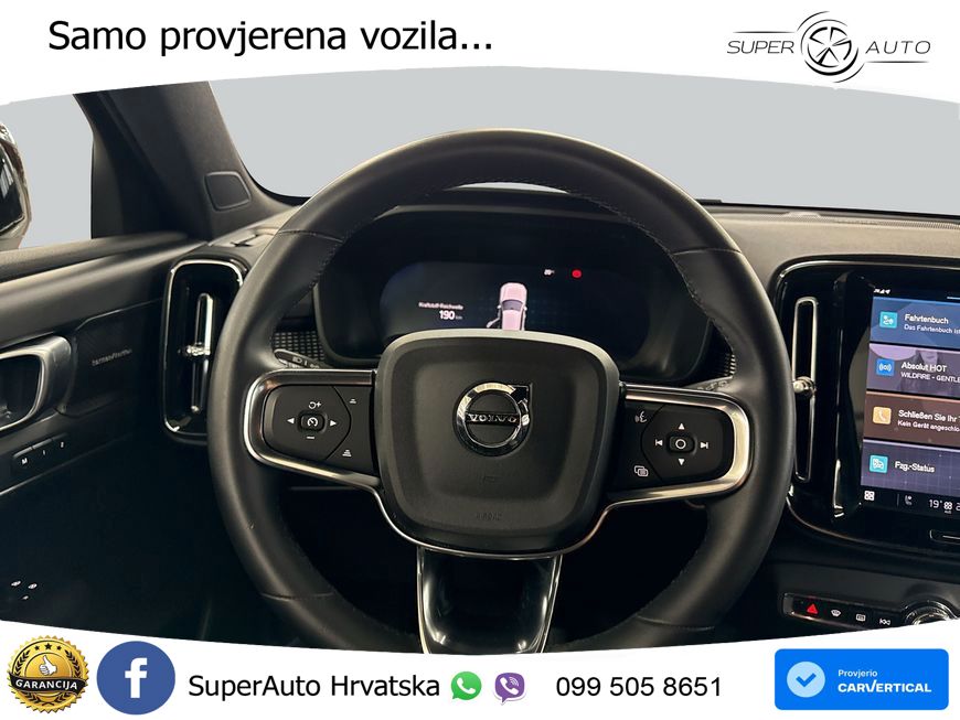 Volvo XC40 2.0 B3 163 KS Automatic LED+GR SJED+ACC