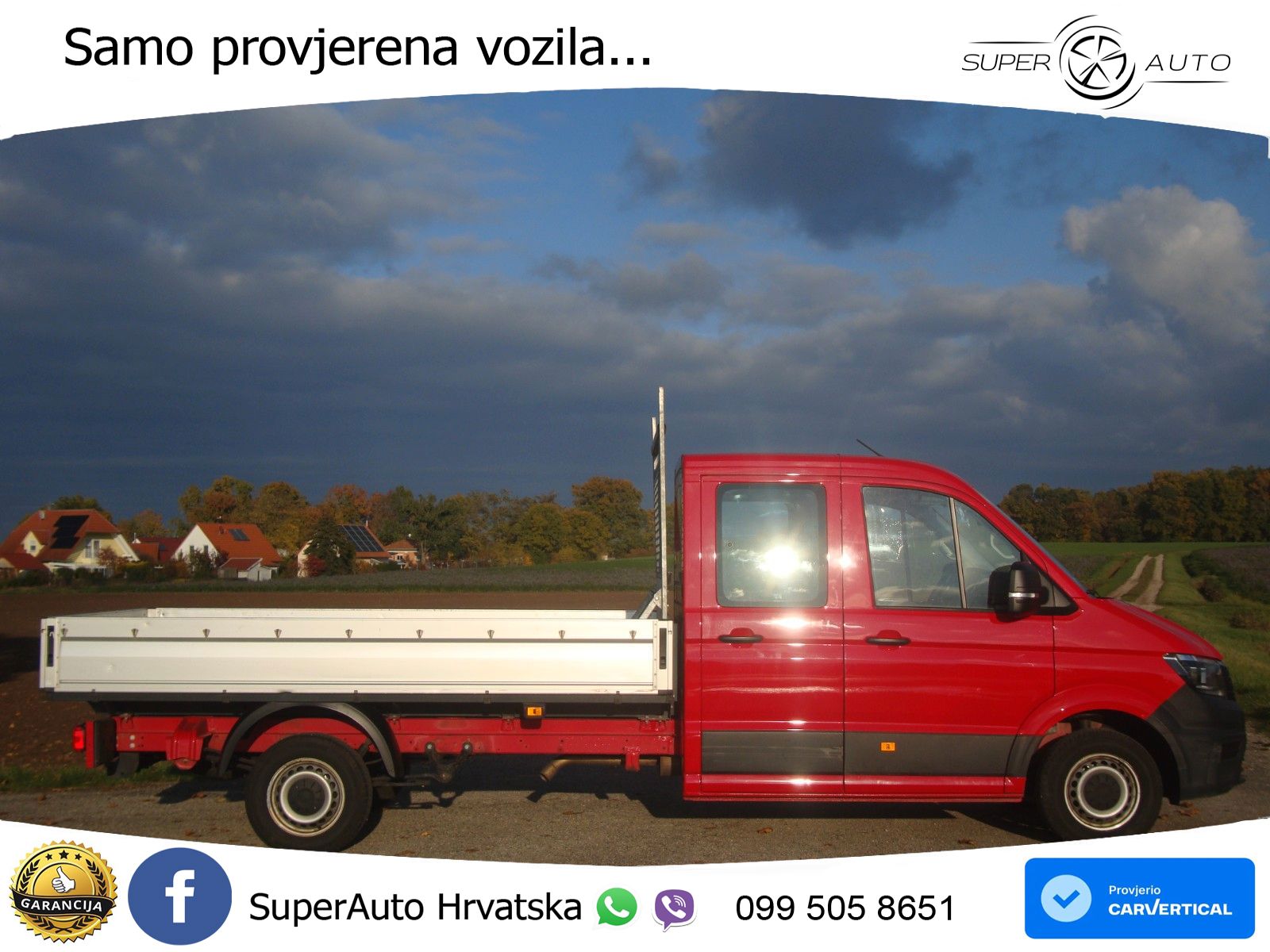 Volkswagen Crafter 35 2.0TDI*Pritsche*DOKA*LR*Klima*AHK*140 140 KS