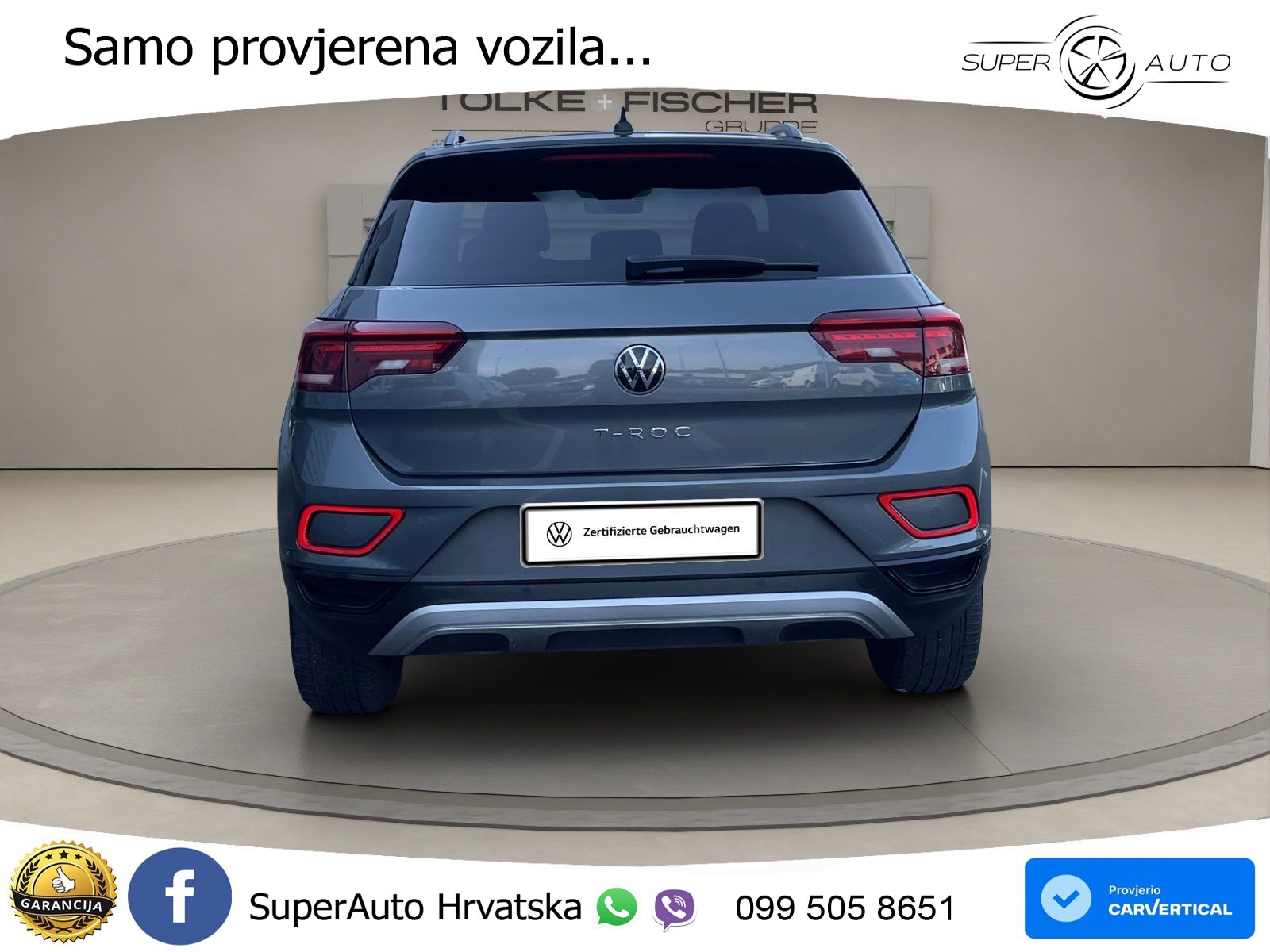 Volkswagen T-Roc I 2.0 TDI (150 KS) DSG LED+GR SJED+ACC