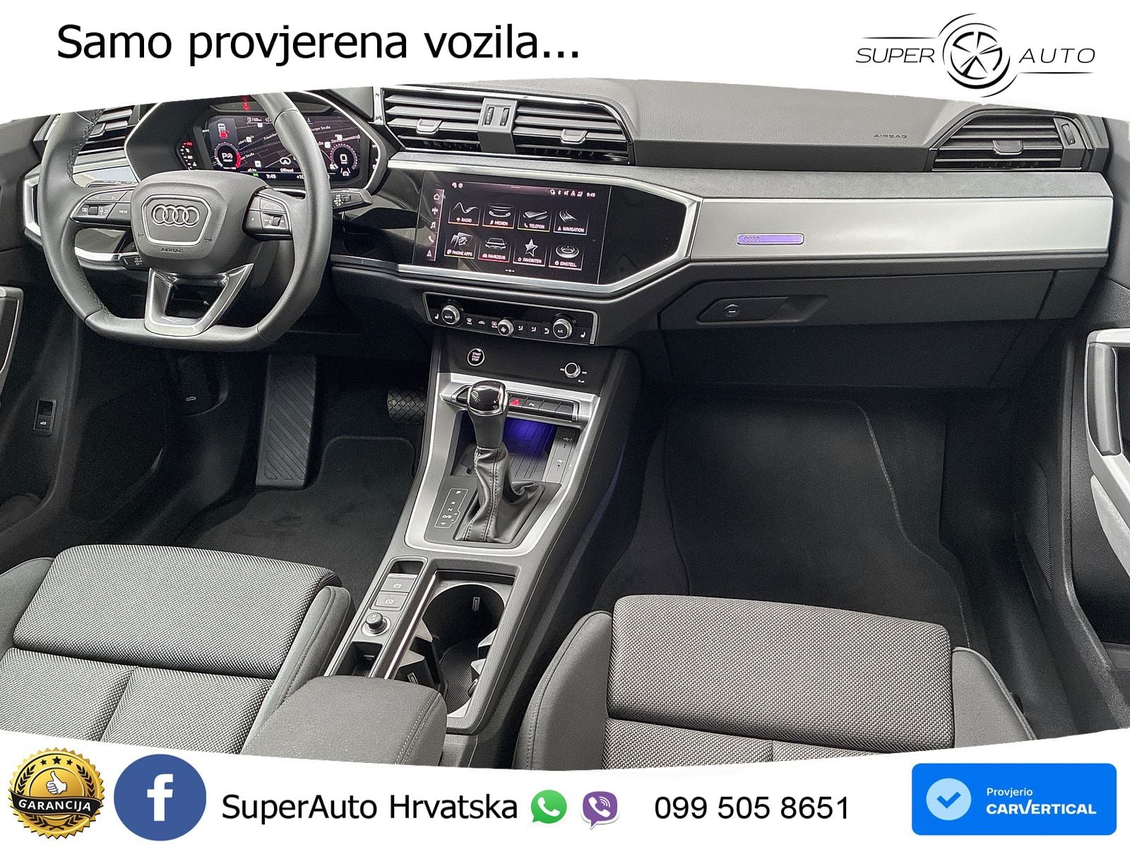 Audi Q3 35 TFSI (150 KS) S tronic advanced LED+GR SJED+ACC