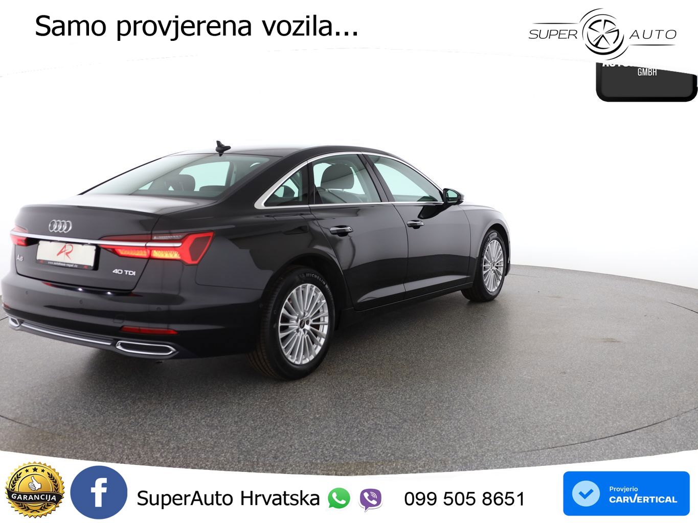 Audi A6 40 TDI (204 KS) S tronic LED+GR SJED+ACC