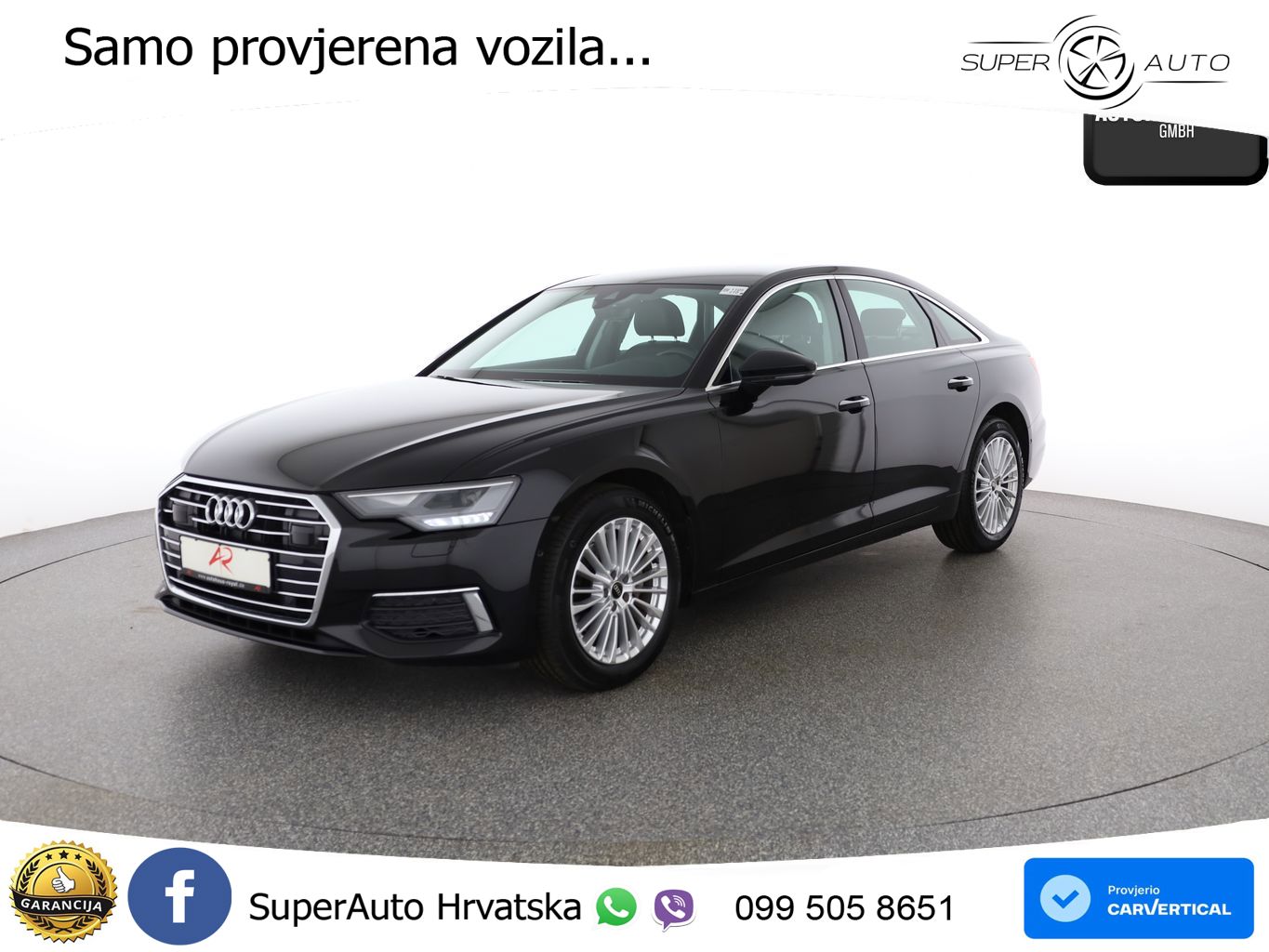 Audi A6 40 TDI (204 KS) S tronic LED+GR SJED+ACC