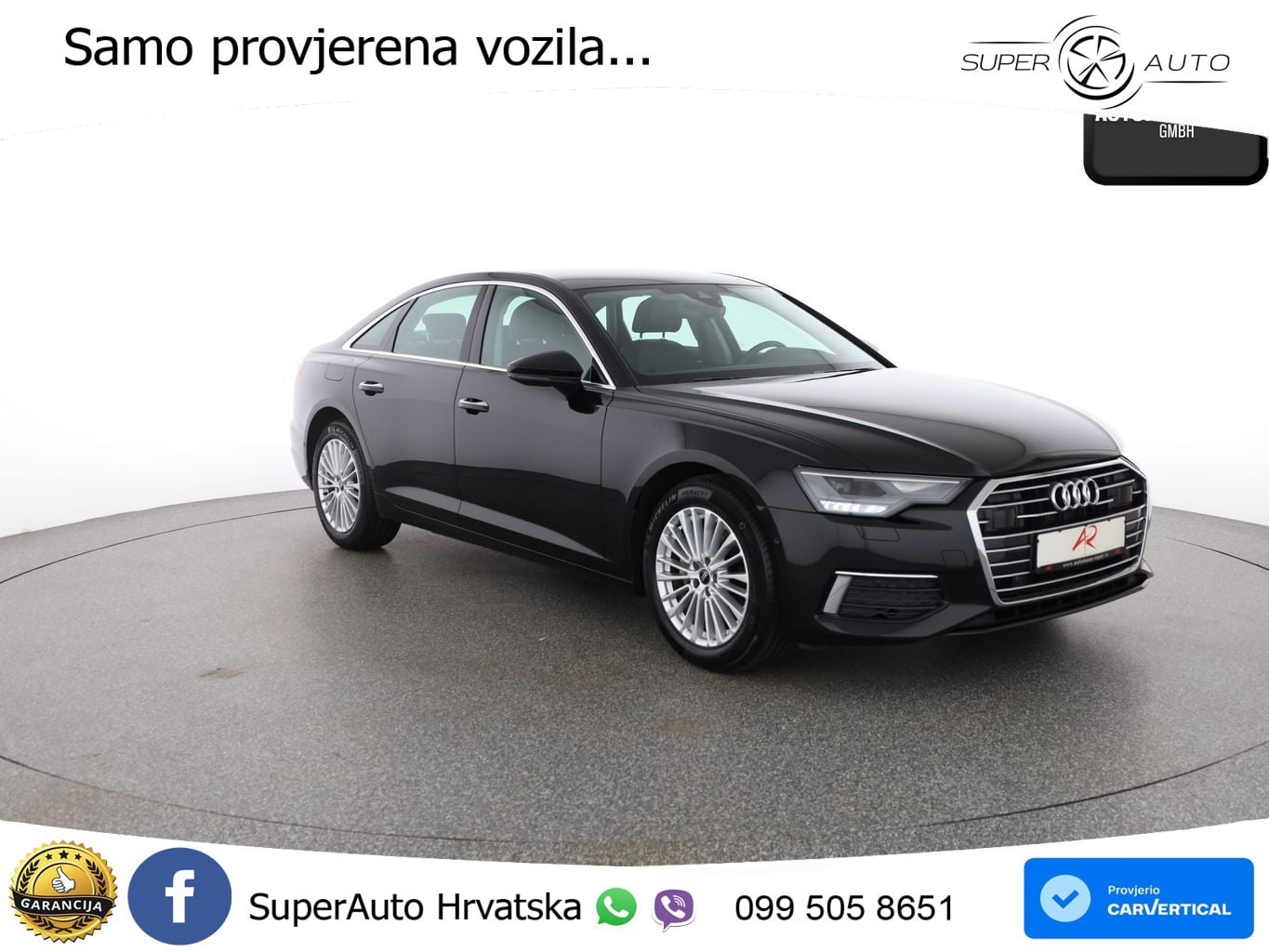 Audi A6 40 TDI (204 KS) S tronic LED+GR SJED+ACC