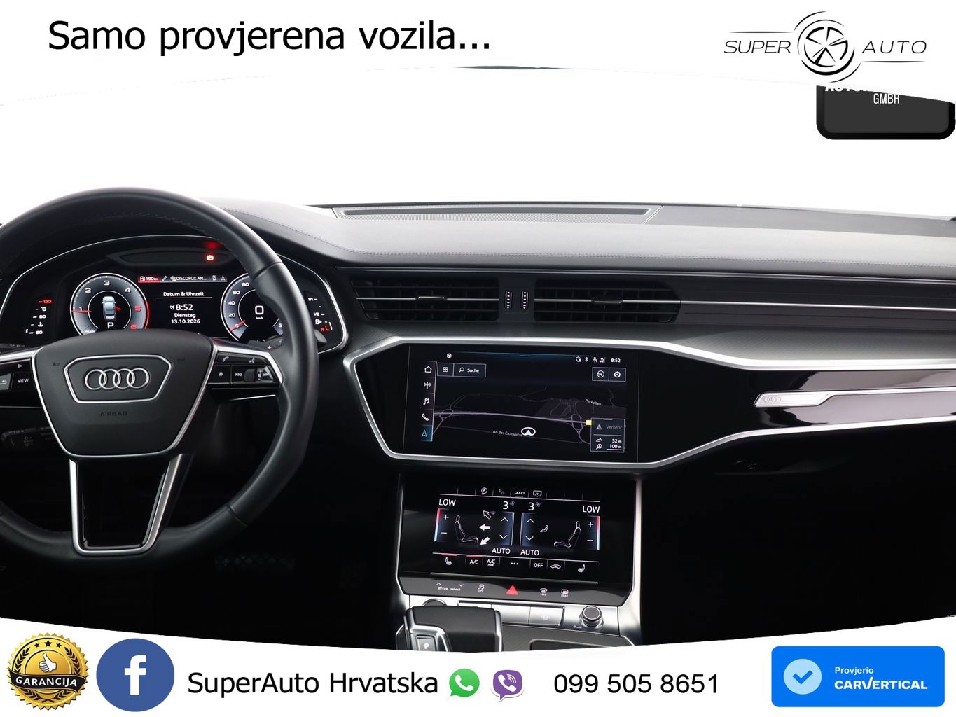Audi A6 40 TDI (204 KS) S tronic LED+GR SJED+ACC