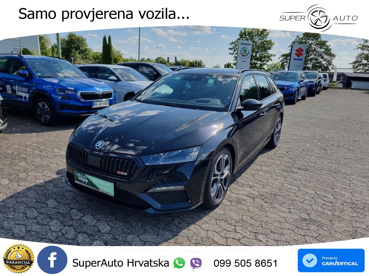 Škoda Octavia Combi RS 2.0 TSI (245 KS) DSG