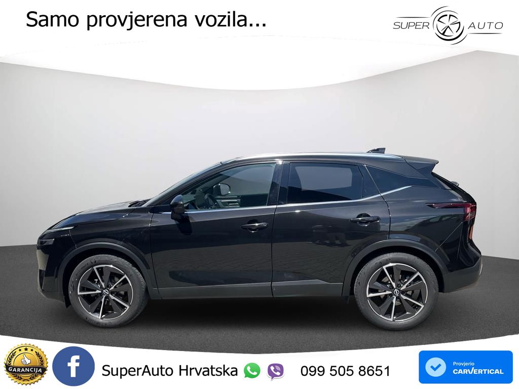 Nissan Qashqai 1.3 DIG-T (158 KS) 4x4 Xtronic Tekna ACC+HEAD+GR SJED+360+PANO