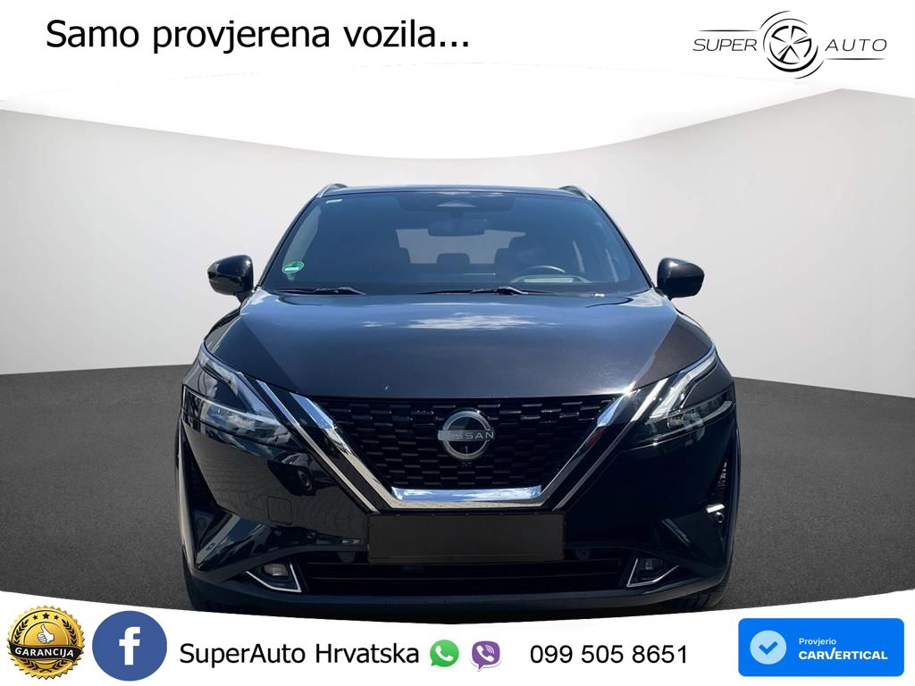 Nissan Qashqai 1.3 DIG-T (158 KS) 4x4 Xtronic Tekna ACC+HEAD+GR SJED+360+PANO