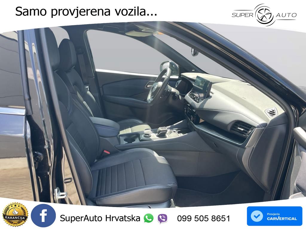 Nissan Qashqai 1.3 DIG-T (158 KS) 4x4 Xtronic Tekna ACC+HEAD+GR SJED+360+PANO