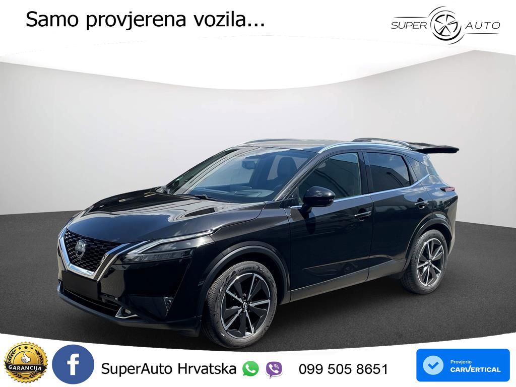 Nissan Qashqai 1.3 DIG-T (158 KS) 4x4 Xtronic Tekna ACC+HEAD+GR SJED+360+PANO