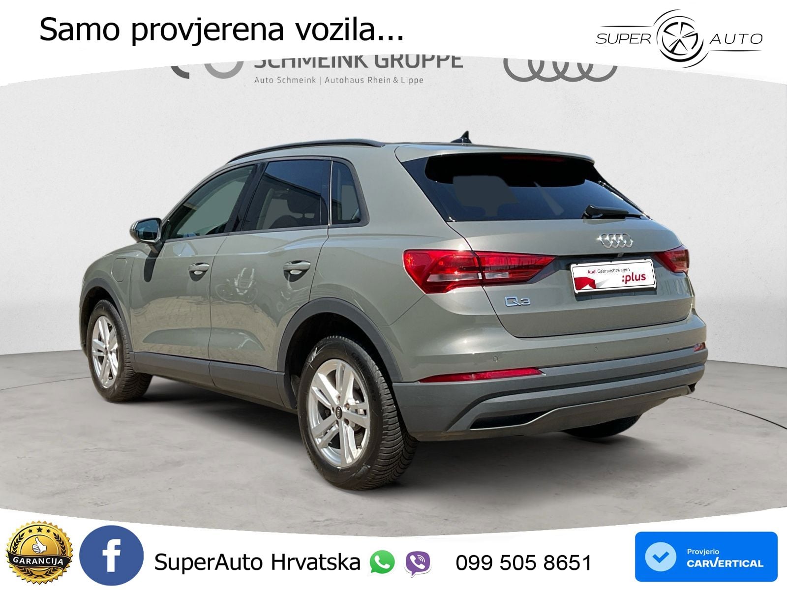 Audi Q3 45 TFSIe (245 KS) S tronic LED+GR SJED+ACC