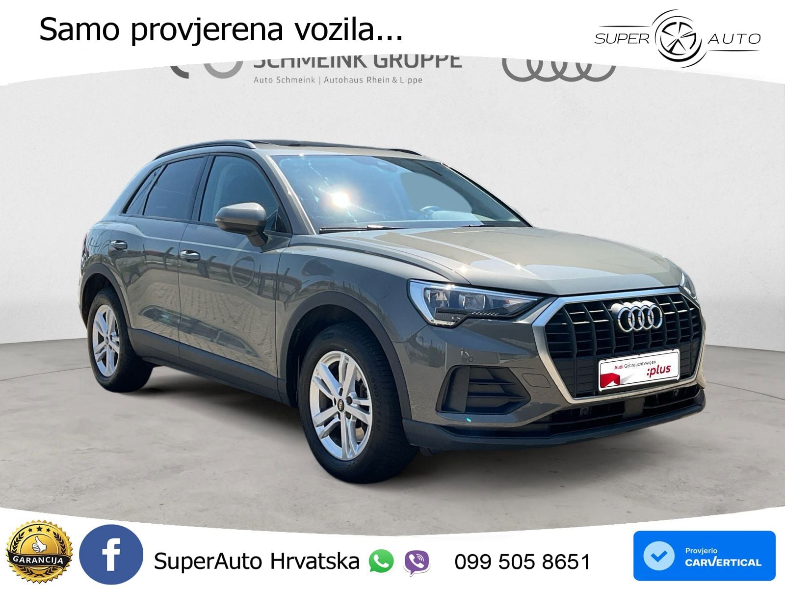 Audi Q3 45 TFSIe (245 KS) S tronic LED+GR SJED+ACC
