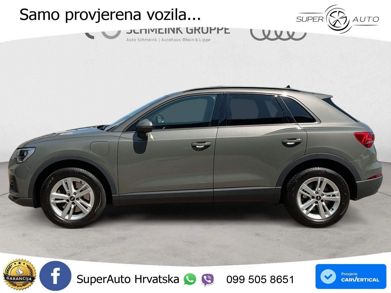 Audi Q3 45 TFSIe (245 KS) S tronic LED+GR SJED+ACC