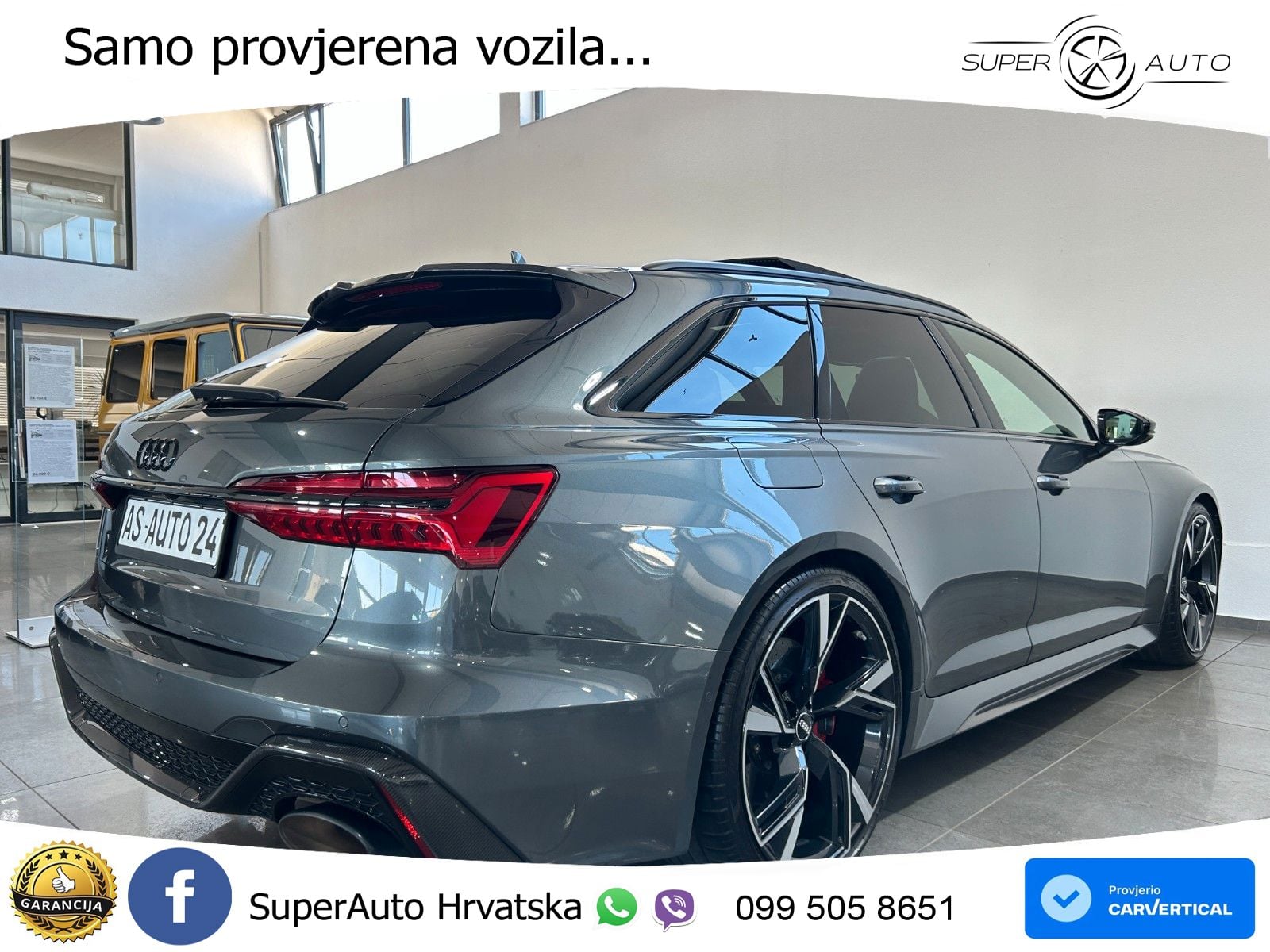 Audi RS6 Avant 4.0 TFSI V8 (600 KS) quattro Tiptronic LED+GR SJED+ACC