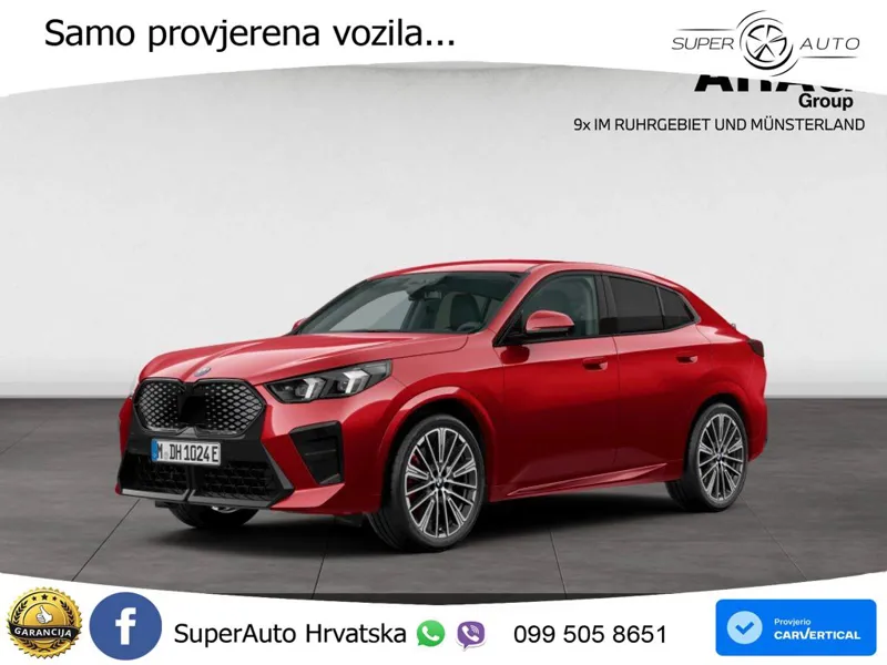 BMW iX2 66.5 kWh (204 KS) eDrive20 M Sport LED+GR SJED+ACC
