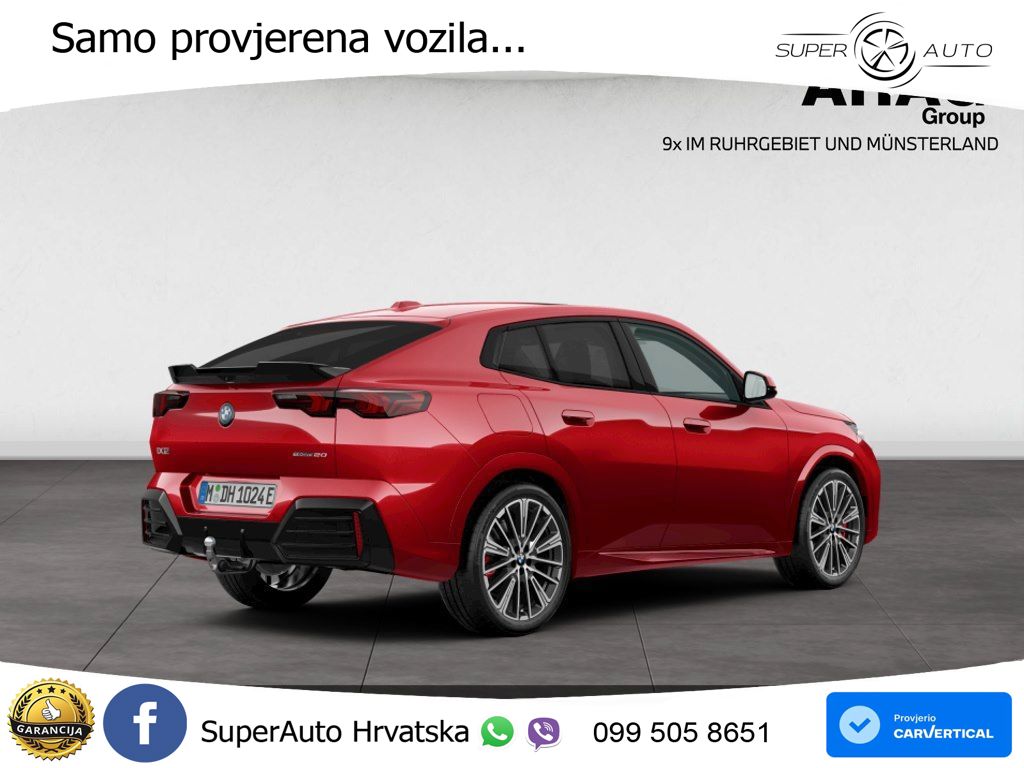BMW iX2 66.5 kWh (204 KS) eDrive20 M Sport LED+GR SJED+ACC