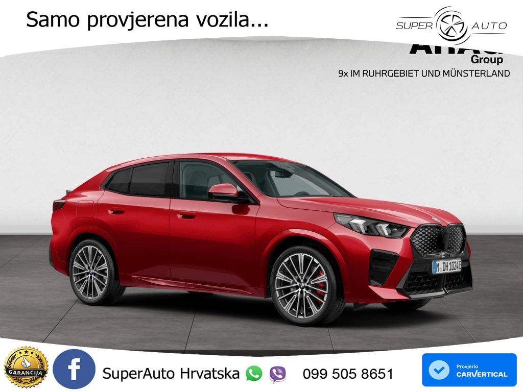 BMW iX2 66.5 kWh (204 KS) eDrive20 M Sport LED+GR SJED+ACC