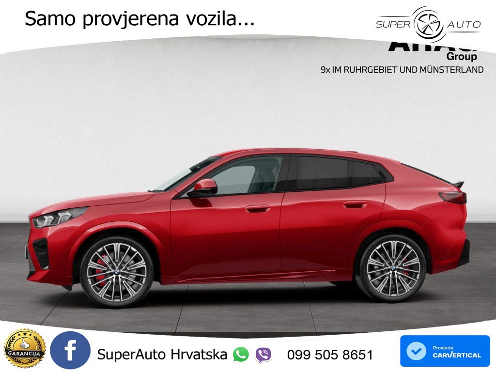 BMW iX2 66.5 kWh (204 KS) eDrive20 M Sport LED+GR SJED+ACC