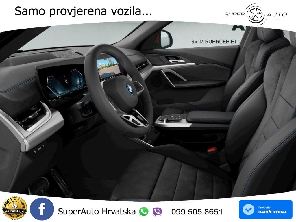 BMW iX2 66.5 kWh (204 KS) eDrive20 M Sport LED+GR SJED+ACC