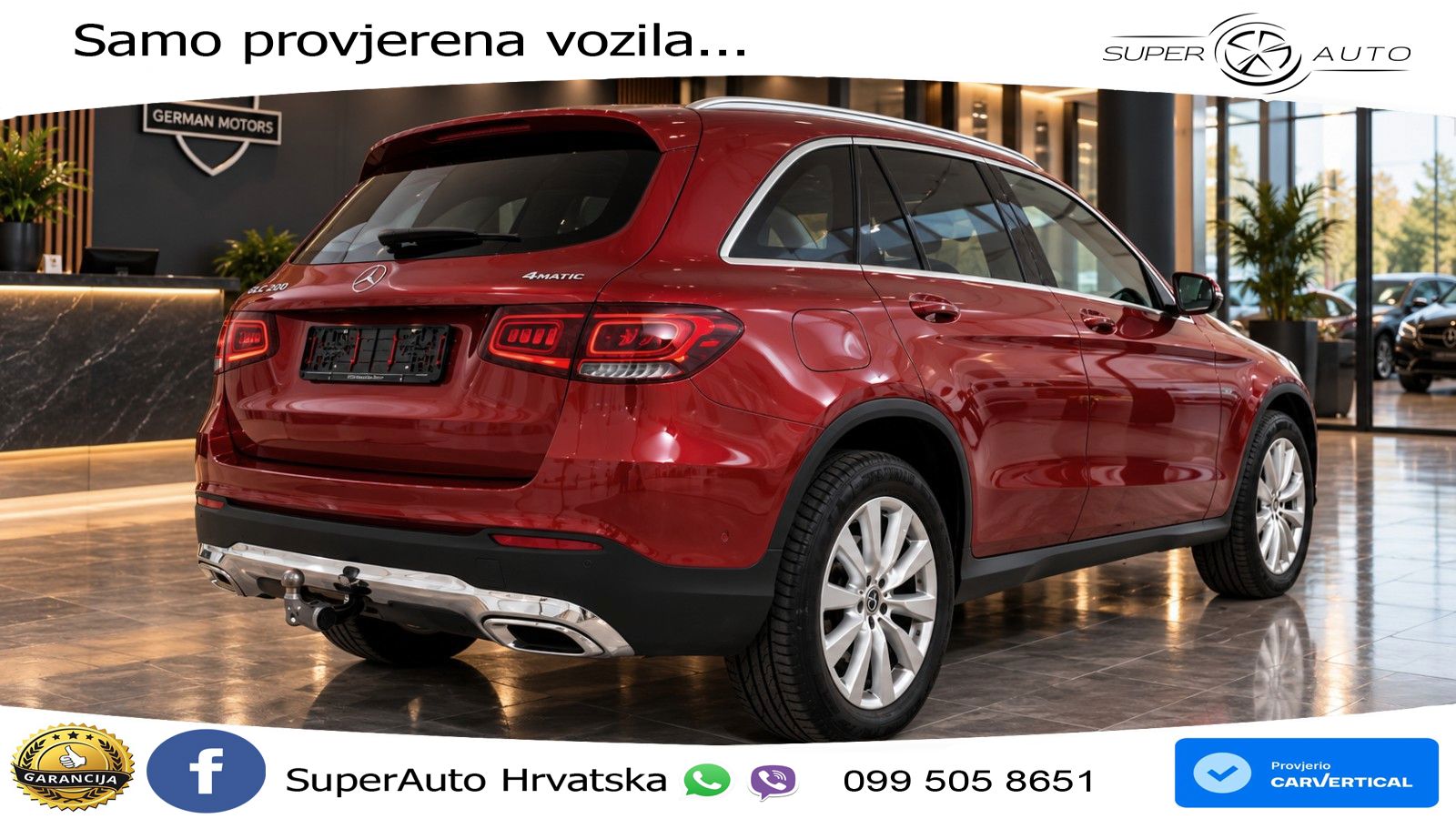 Mercedes GLC 200 (197 KS) 4MATIC G-TRONIC AMG