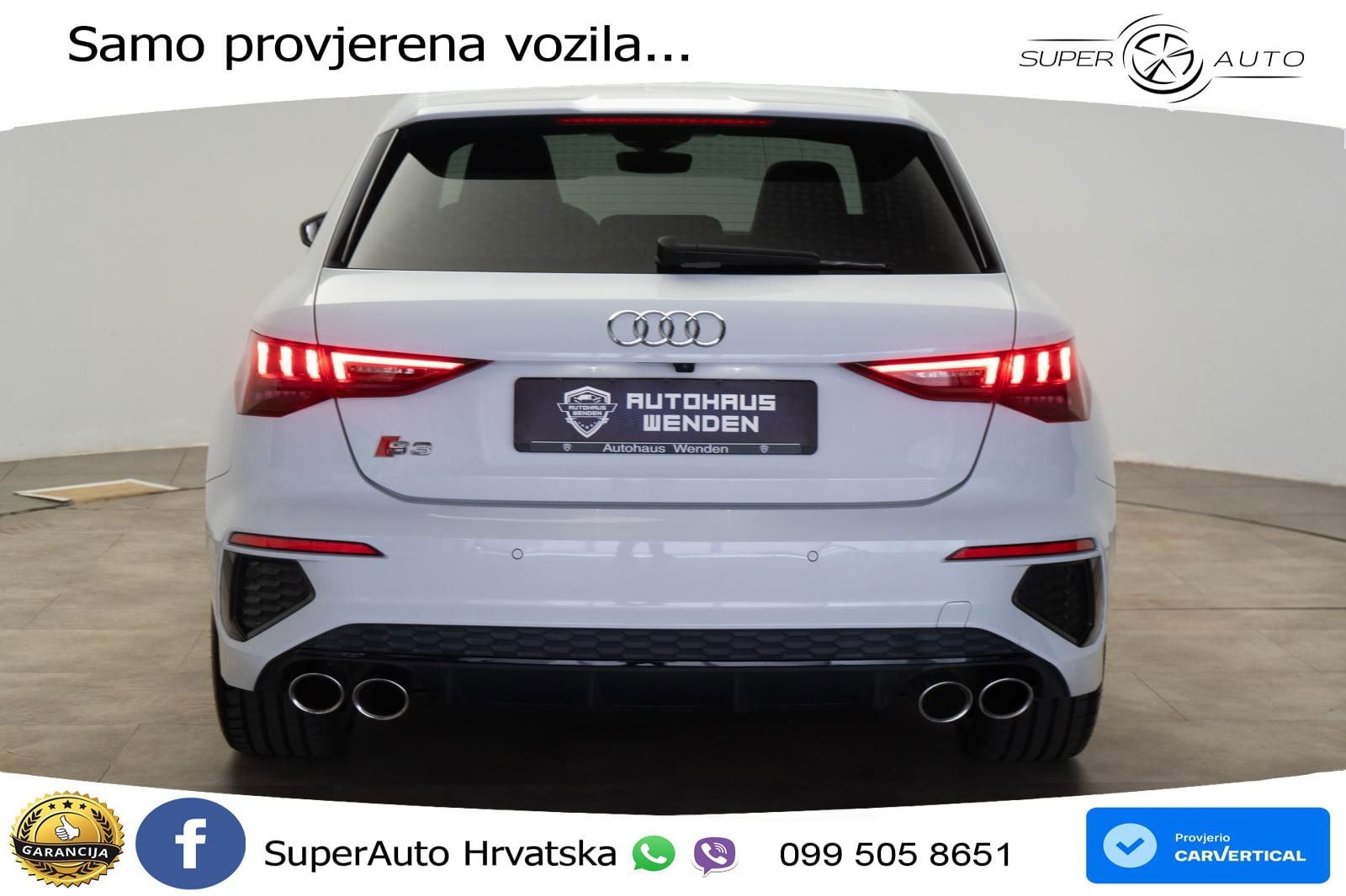 Audi S3 2.0 TFSI (310 KS) quattro S tronic LED+GR SJED+ACC