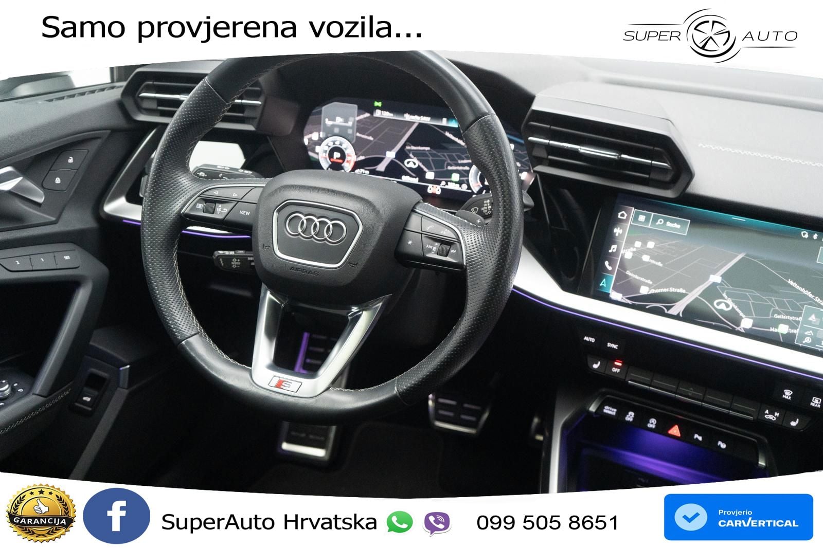 Audi S3 2.0 TFSI (310 KS) quattro S tronic LED+GR SJED+ACC