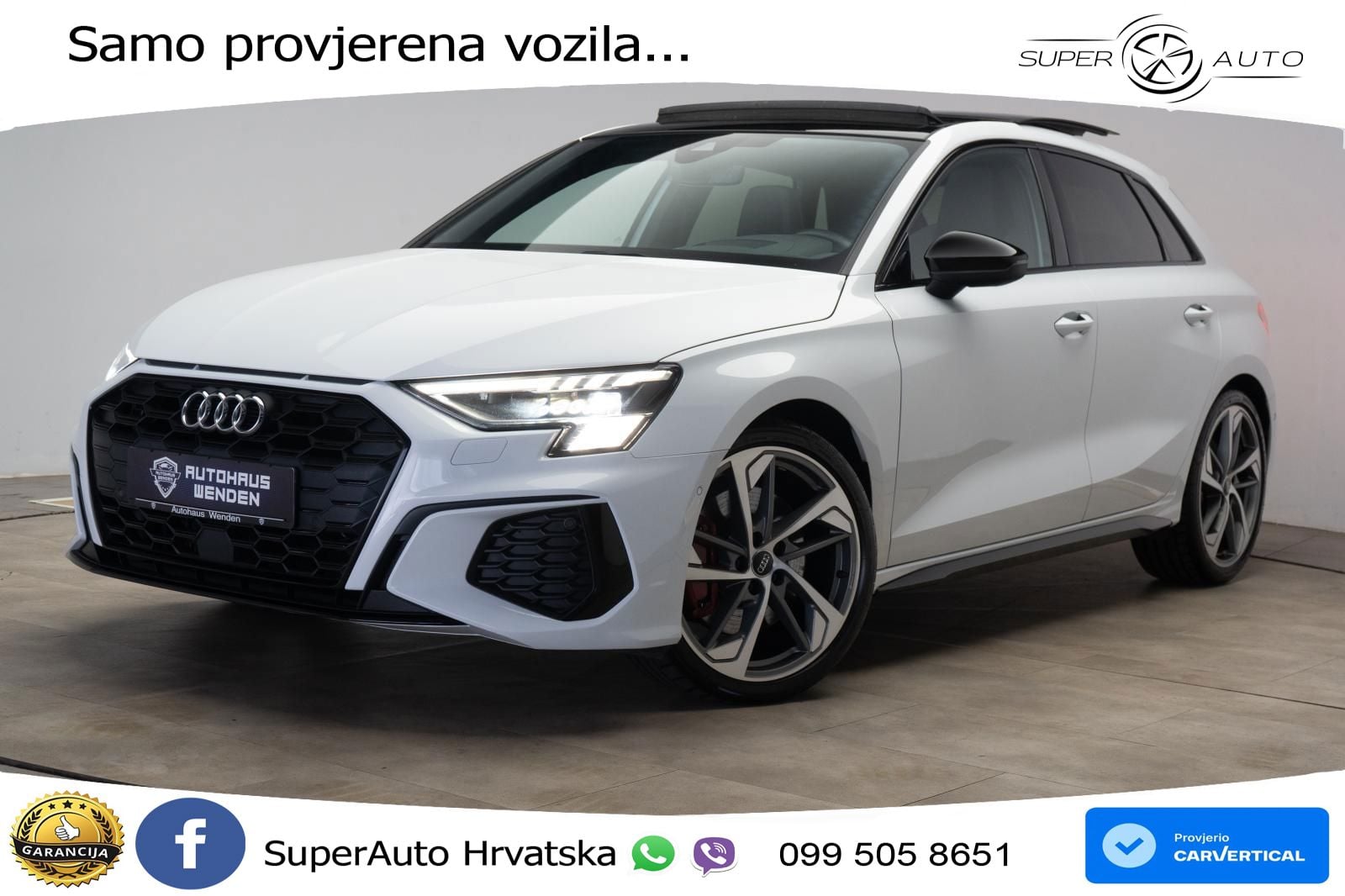 Audi S3 2.0 TFSI (310 KS) quattro S tronic LED+GR SJED+ACC