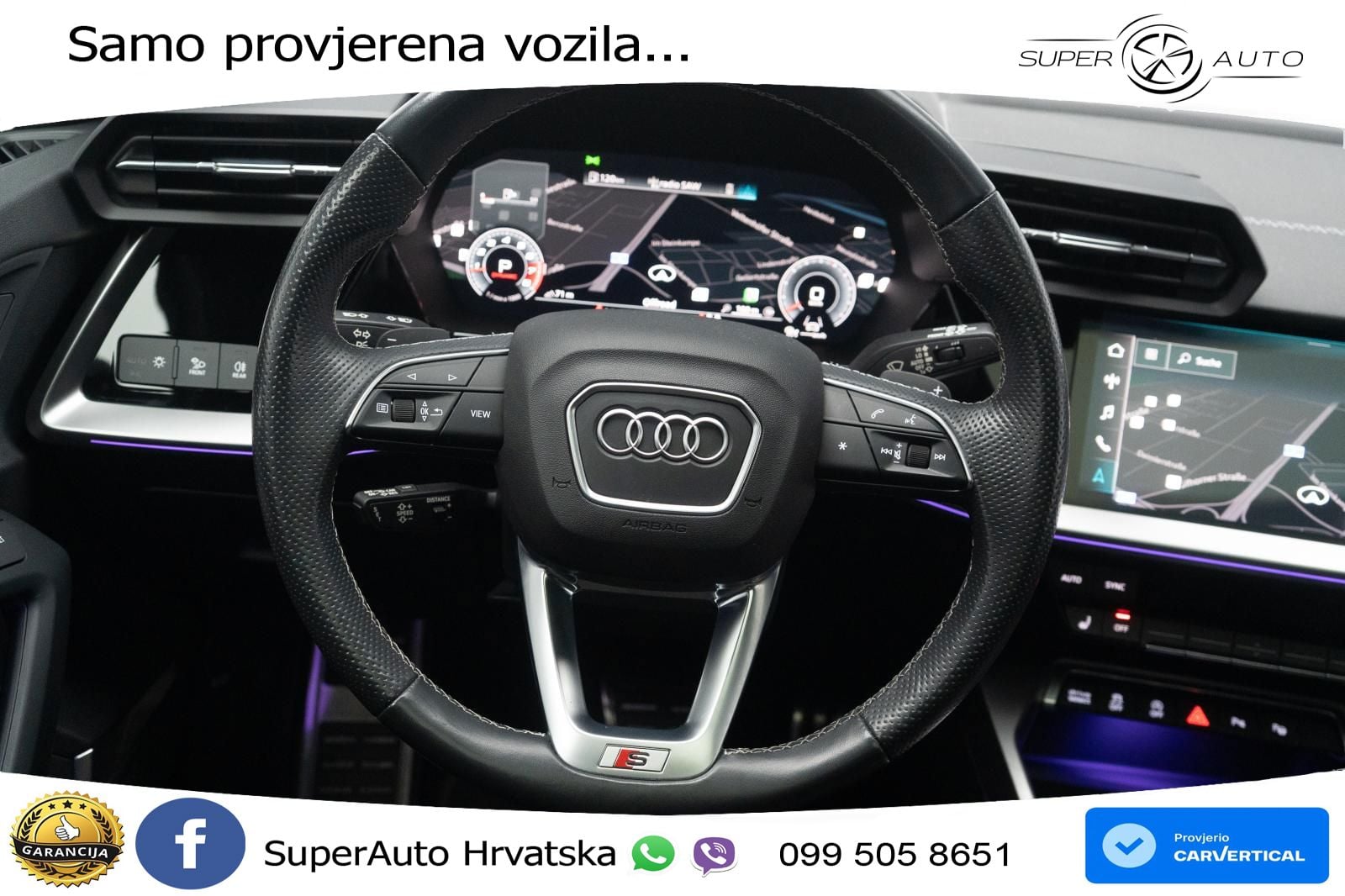Audi S3 2.0 TFSI (310 KS) quattro S tronic LED+GR SJED+ACC